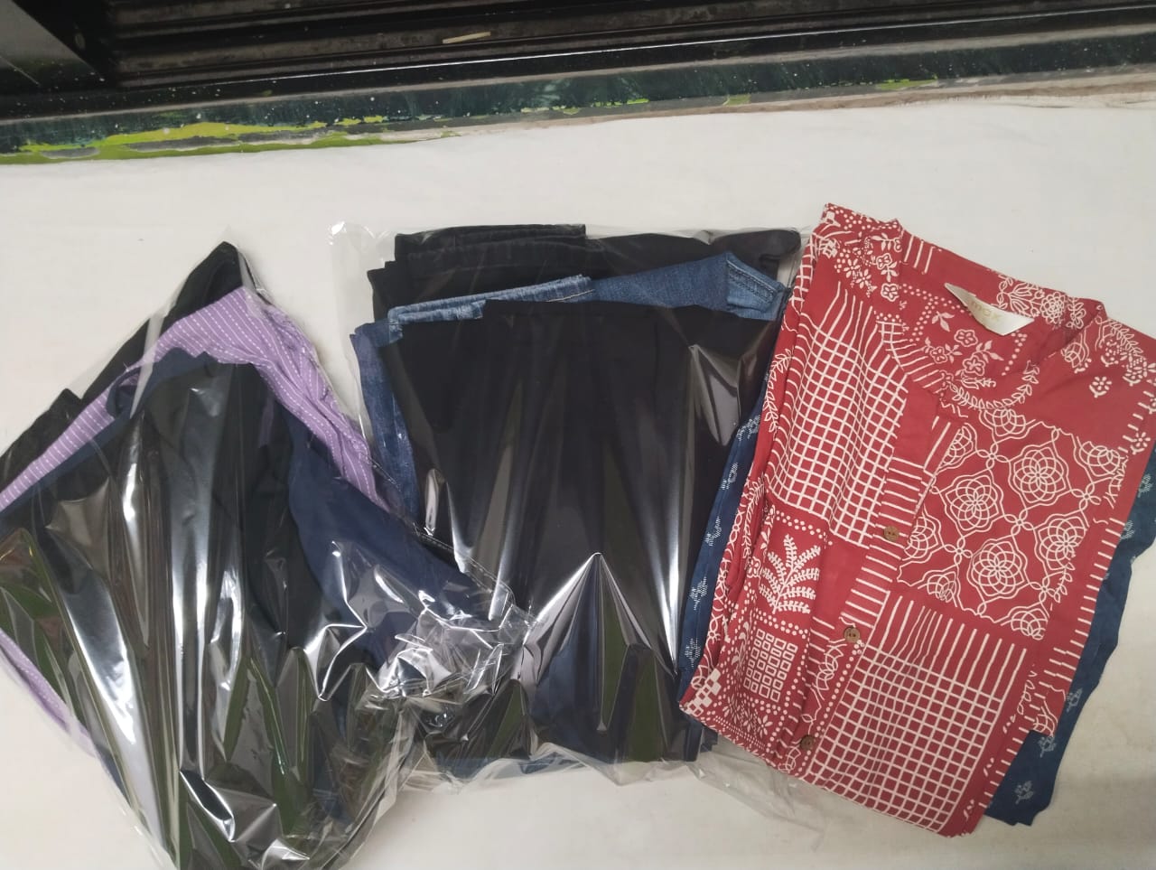 Neatly packaged laundry delivered — Vimal Laundry Mumbai